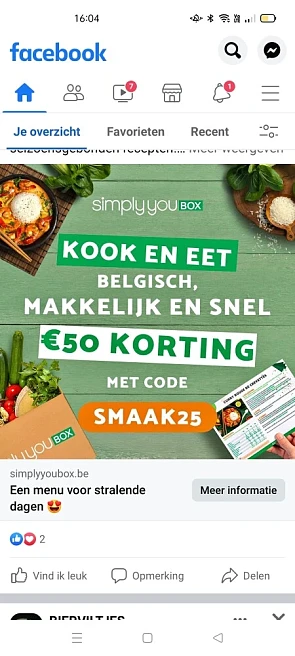 50€ korting op een box