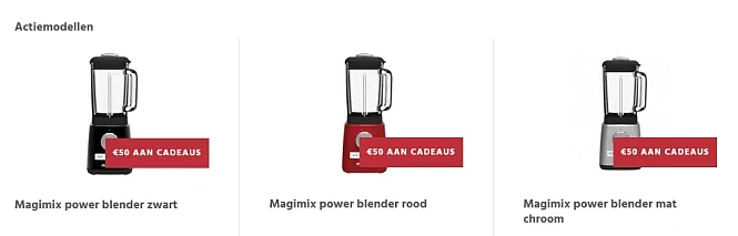 Magimix Power Blender - €50 aan cadeaus Magi...