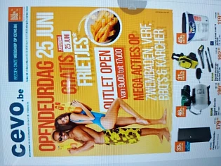 Cevo opendeurdag 25 juni gratis frietjes* out...