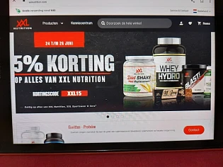 Van 24 t/m 26 juni 15% korting op alles van X...