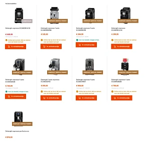 De'Longhi - Compleet Service pakket Het Comp...