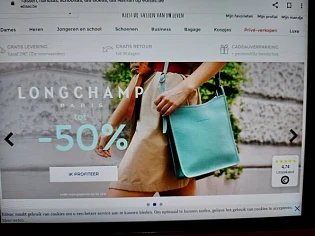 edisac.be longchamp Paris tot -50%