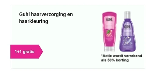 deonlinedrogist.nl 1+1 Guhl haarverzorging en...