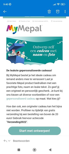 Gratis verzending bij bestelling vanaf €20