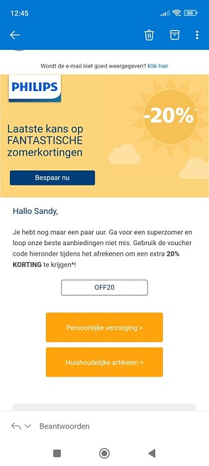 20% korting te krijgen op uw bestelling voor...