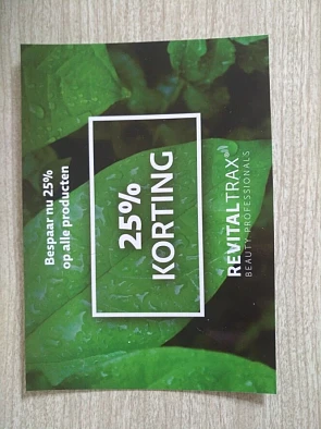 -25% op je 1ste bestelling zonder min. aankoo...