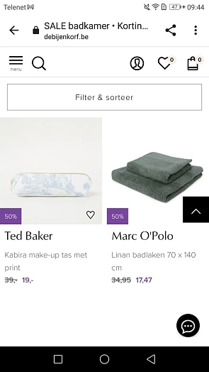 Tot -60% op badtextiel en badjassen v oa Hugo...