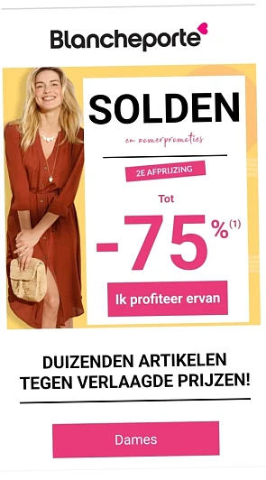 Blancheporte 2de afprijzing tot -75%