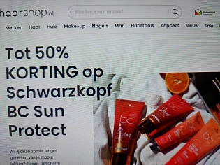 haarshop.nl tot 50% korting op schwarzkopf bc...