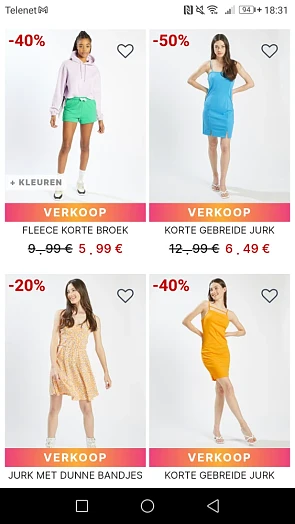 Tot -70% bij Pimkie op damesartikelen en acce...