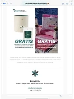 Gratis geurkaars bij aankoop van 2 producten...