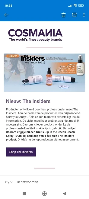 Gratis Dip in the Ocean Beach Spray 100ml bij...