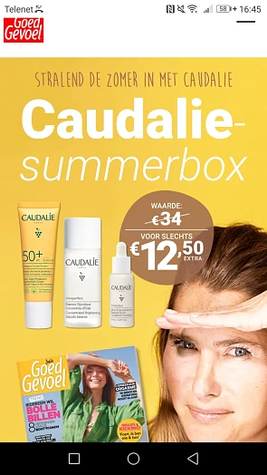 Caudalie summerbox twv 34€ voor maar 12,50€ e...