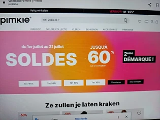 pimkie.be solden tot -60%