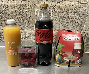 Delhaize Cherry chouffe gratis met superplus...