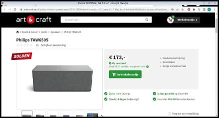 Philips TAW6505 draadloze luidspreker. https:...