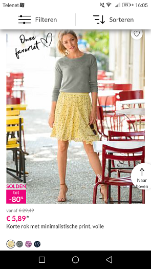 -80% op geselecteerde damesartikelen + gratis...