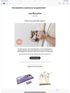 20% korting op de magic mok - https://www.you...