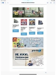 2 boeken kopen - 1 gratis bij pardoes boekhan...