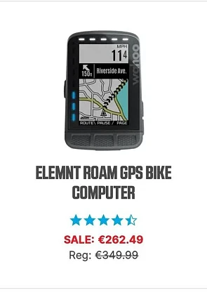 Tot dinsdag 26/7 23u59, Flash Sale bij Wahoo...