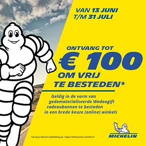 De MICHELIN aanbieding is begonnen ⏱️ Tot 31...