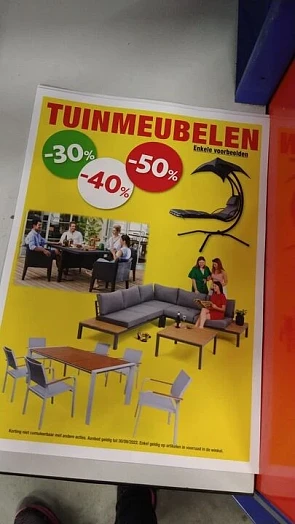 ⚠️ Solden bij Hubo Gent Dampoort ⚠️ Op de tui...