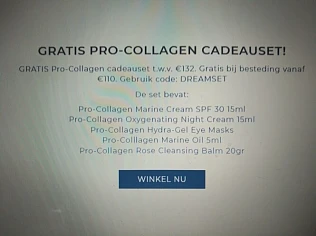 Bij aankoop v 110€ v Elemis krijg je gratis e...