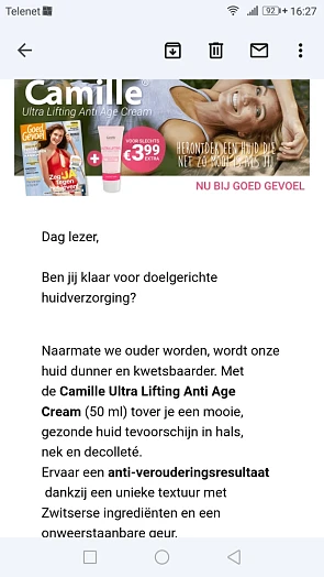 Bij aankoop v tijdschrift Goed Gevoel betaal...