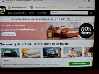 beterbed.be tot -50% op heel veel