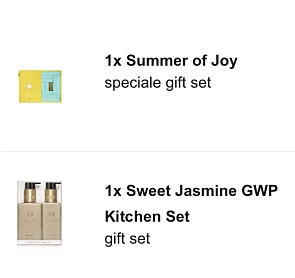 Gisteren bij de Rituals de Summer Box of Joy...