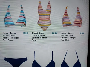 sloggies.be 50% off sloggi shore