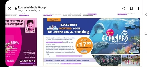 In de zondag staat bon voor korting op bouwde...