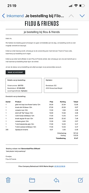 Filou & friends laatste dag voor 10% extra ko...