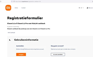 Xiaomi 12 of Xiaomi 12 Pro met €99,00 cashbac...