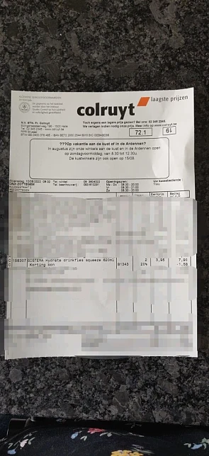 Sistema fles van 620 ML aan 3.95. vanaf 2 nog...