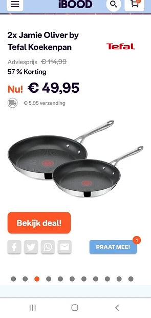 ibood.com enkel vandaag 2x jamie oliver by te...