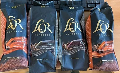 Delhaize : koffiebonen l’or espresso: 2+2 gra...