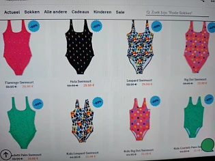 happysocks.com -50% op een selectie badpakken
