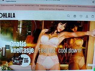lingerie-ohlala.be gratis koeltasje vanaf €10...