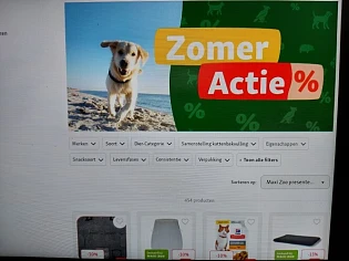 maxizoo.be zomer actie met korting tot -69% o...