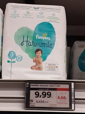 Plutôt fière de ma bonne affaire chez Colruyt...