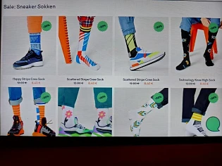 happysocks.com 30% korting op geselecteerde s...