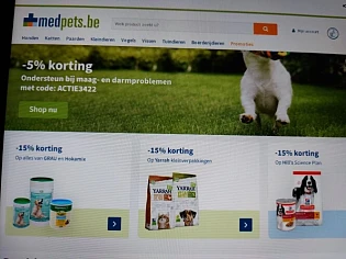 medpets.be -15% op alles van GRAU en Hokamix,...