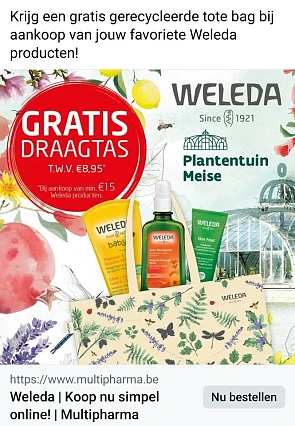 multipharma.be gratis draagtzs t.w.v. €8,95 b...