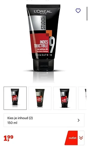 L'Oréal Paris Studio Line Indestructible Gel...
