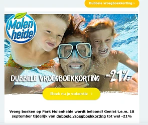 nu bij park molenheide dubbele vroegboekkorti...
