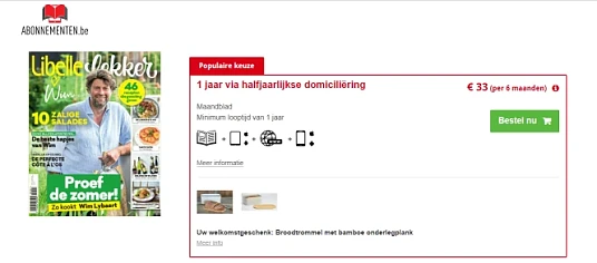 Neem een abonnement op Libelle Lekker en ontv...