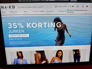 Herfst mode opfrissing 35% korting jurken. Ei...