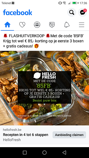 -85€ op de 3 eerste boxen + gratis verrassing...