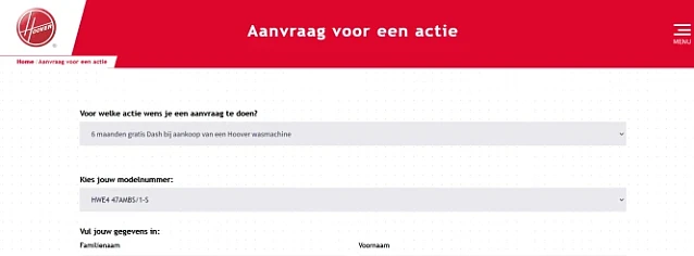 Ontvang 6 maanden gratis Dash Pods bij aankoo...